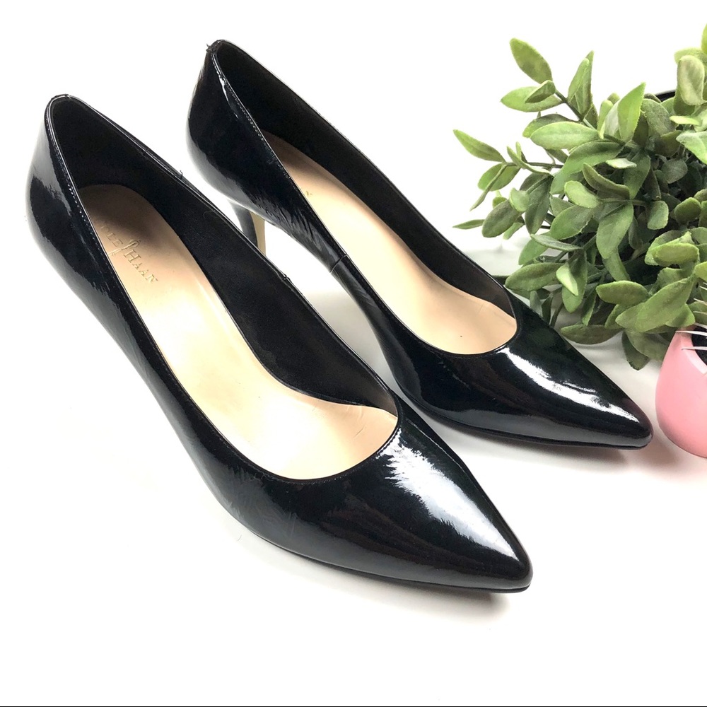 Cole Haan - Patent Leather Black Heels